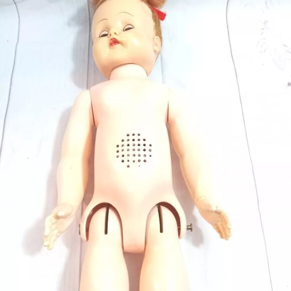 Vintage 25" Sleepy Eye Red Hair Dol - Picture 6 of 10